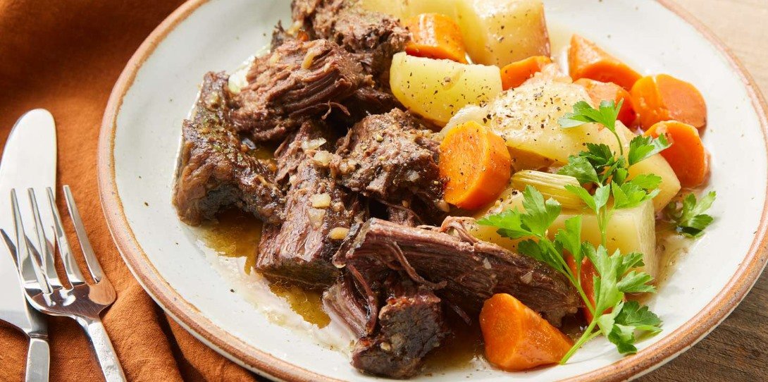 Slow Cooker Pot Roast with Vegetables