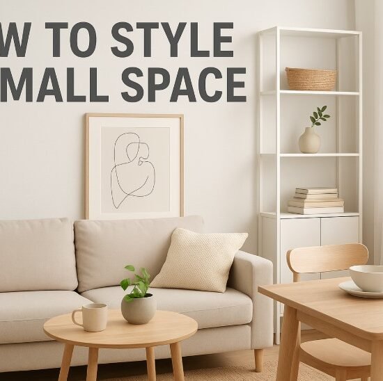 How to Style a Small Space