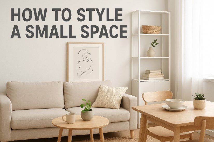 How to Style a Small Space