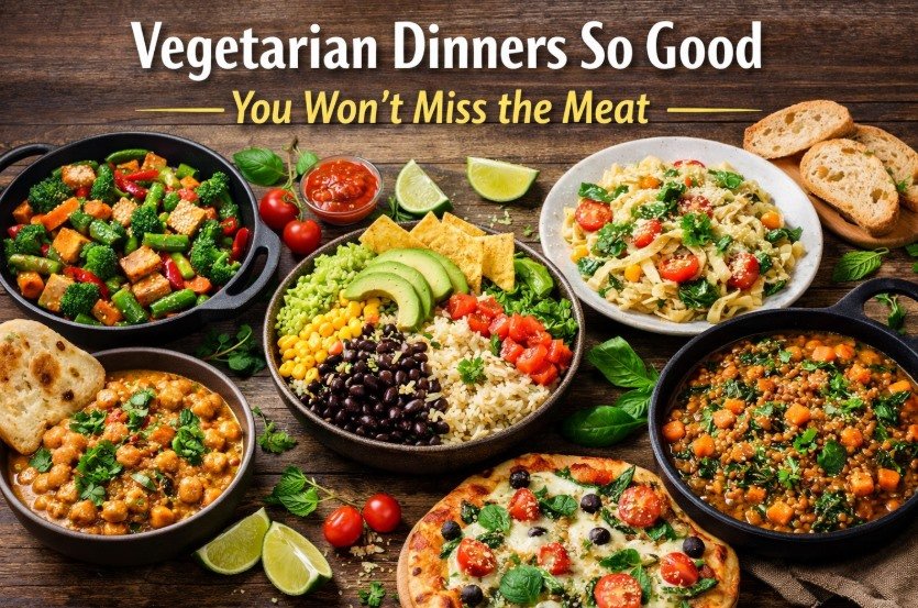 Vegetarian Dinners So Good You Won’t Miss the Meat