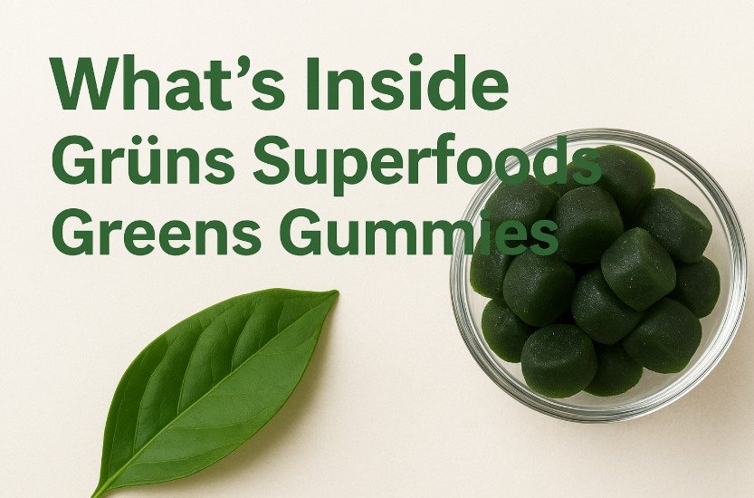 What’s Inside Grüns Superfoods Greens Gummies